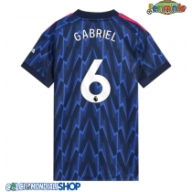 Maglie da calcio Arsenal Gabriel Magalhaes #6 Seconda Maglia Femminile 2025-26 Manica Corta